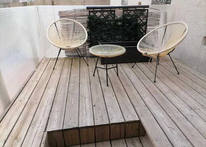 Moderne Jacuzzi Terrasse Apartamento *